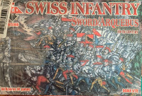 RED Box 72060 Swiss Infantry Sword Arquebus 1:72 Scale Figure se