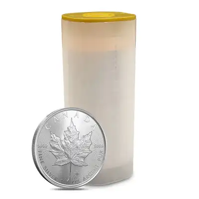 1 OZ Canadian Silver Maple Leafs, View more