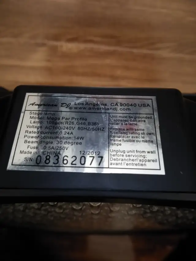 American DJ Lighting Equipment in Performance & DJ Equipment in City of Toronto - Image 8