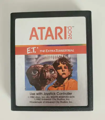 E.T. pour Atari 2600, View more