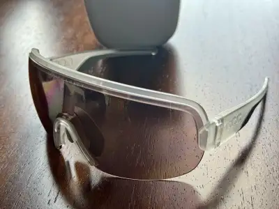 POC Aim Sunglasses - Transparent Crystal/Violet Silver Mirror, View more