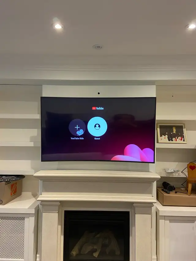 Professional TV wall mount installation service - from $4962863253472770123