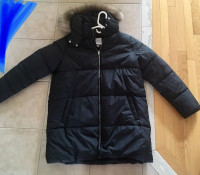BLACK COAT -(BNWT) -or- BROWN SUEDE/Leather Coat