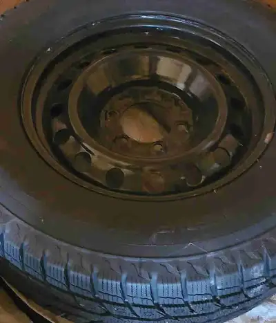 Toyo Observe GSi6 winter tires 265/65R17. On steel rims, 6 bolt pattern. Purchased new and used on m...
