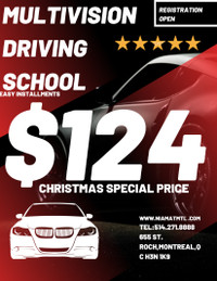 FULL S.A.A.Q DRIVING COURSE ( $ 124+TAX)