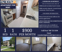 1 Bed 1 Bath Apartment for Rent in Edson