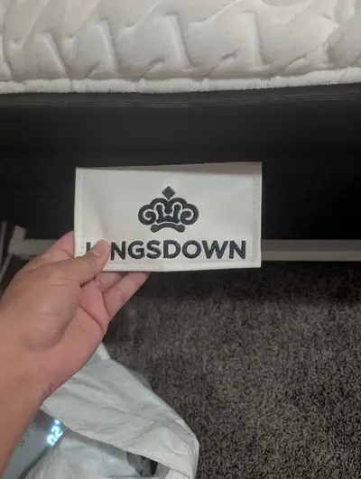 Kingsdown king size mattress, used for about a year, need to downsize to a smaller one. Only thing w...