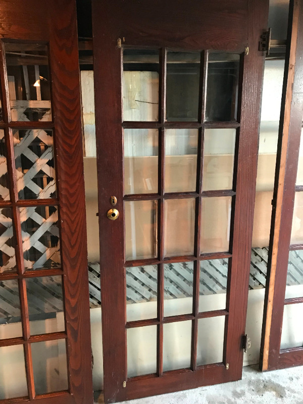 Antique Glass French Doors for Renovation in Other in Oshawa / Durham Region