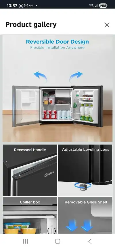 Compact Refrigerator, View more