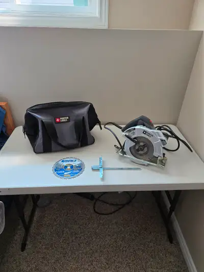 Circular Saw 7-1/4in, 2x blades, bag, View more