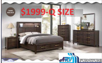 BEDROOM BED DRESSER MIRROR CHEST NIGHT TABLE ARV FURNITURE