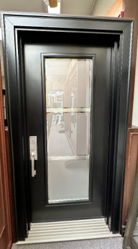 Black Exterior Door