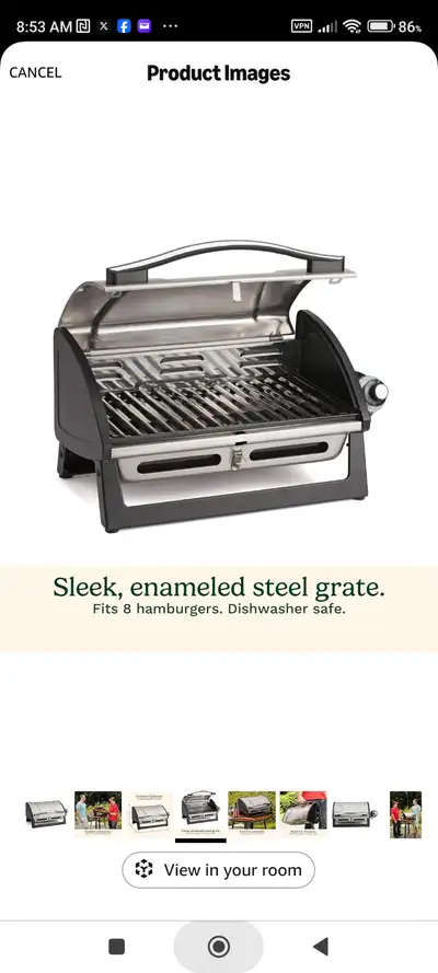 BBQ, Cuisinart portable., View more