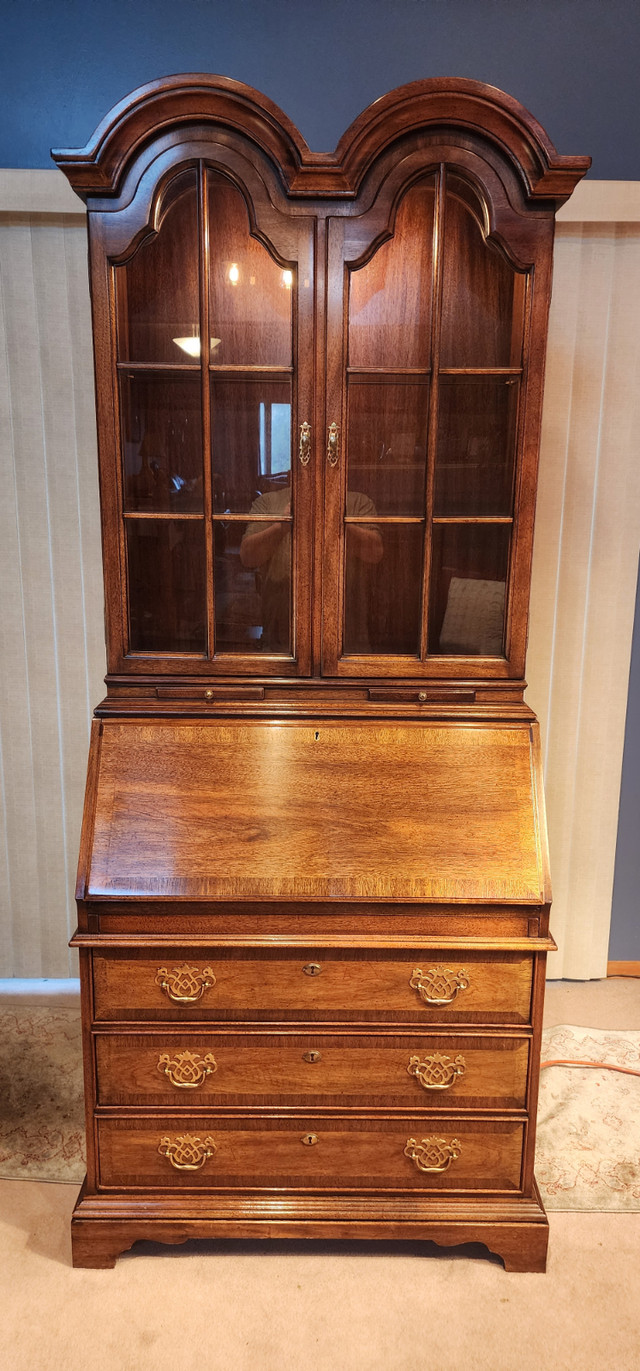 Gorgeous Rare Antique LTD Edition Secretary Hutch by Kaufman in Hutches & Display Cabinets in Edmonton
