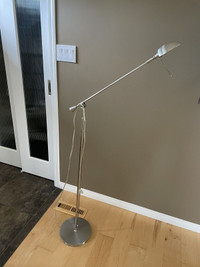 Pewter Floor Lamp