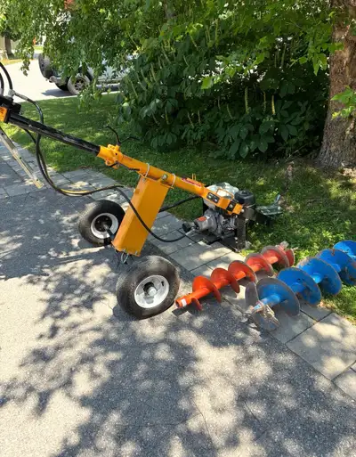 Towable Hydraulic Auger, View more