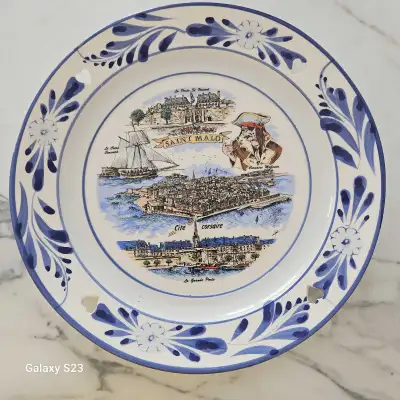 Assiette de Saint-Malo / Saint-Malo Plate, View more