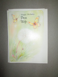Happy Birthday Dear Wife card