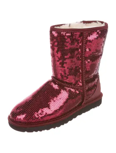 UGG CLASSIC MIRROR BALL WILD GRAPE WOMEN'S BOOTS, View more