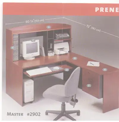 Bureau pour ordinateur, View more