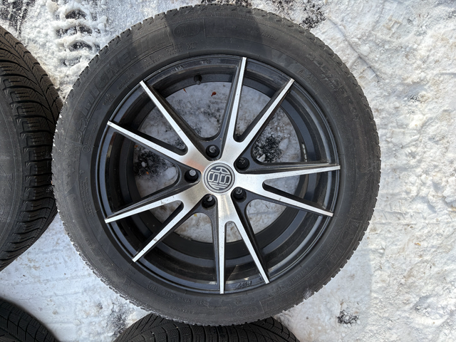 Snow Tires 225/55R18  Michelin X-ICE & Rims in Tires & Rims in Oakville / Halton Region - Image 9
