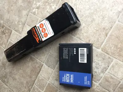 Trailer hitch tightener and extender, View more