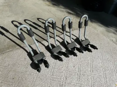 4 SPORT RACK " J" carriers for carrying 2 kayaks on your car