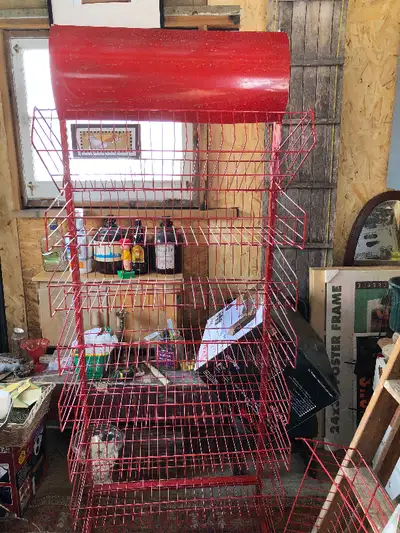 Metal Rack (6 shelves) Red, View more