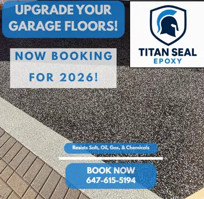 Epoxy Flooring - Now Booking for Spring 2026 - Free Quotes, View more