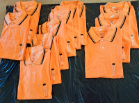 New Men's Haggar Polo Shirt. Sizes M, L, XL. $12 each