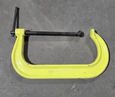 BESSEY CDF412CHV 412 Forged Steel 12'' C-Clamp 6-1/4'' Throat D, View more