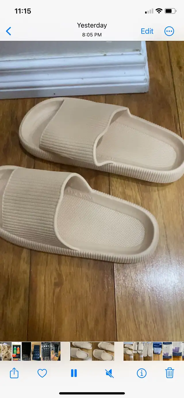 MOLATIN Pillow Slippers for Women and Men,Non-Slip Quick Drying  in Women's - Shoes in London - Image 9