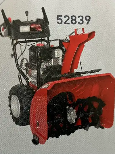 27” self- propelled Snow Thrower, View more