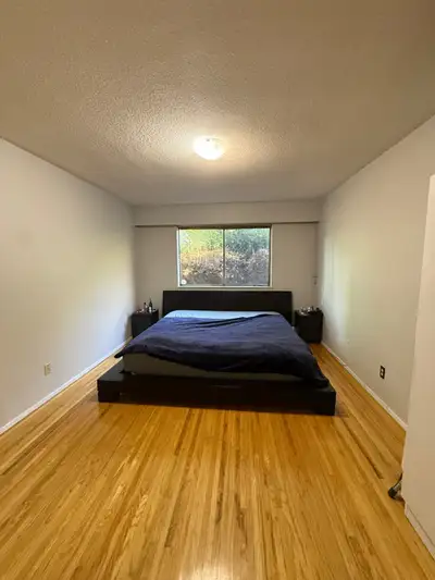 Furnished Master Bedroom — King Bed & Private Ensuite, Oakridge Bright, move-in-ready master bedroom...