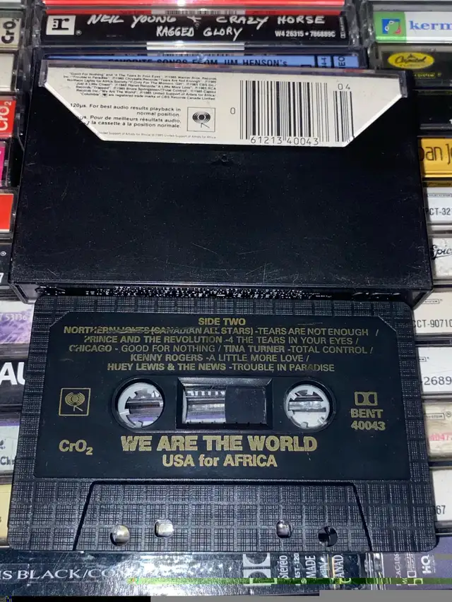 We Are The World USA For Africa Cassette Tape Album in CDs, DVDs & Blu-ray in St. Catharines - Image 3