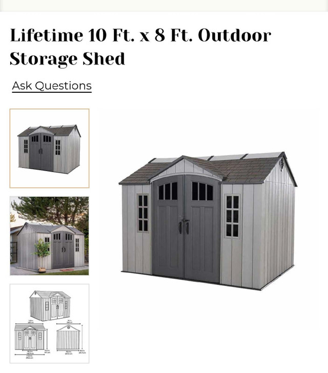 Looking for handyman to help build costco shed in Outdoor Tools & Storage in Regina