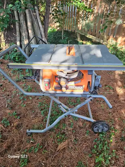 Ridgid 10 inch Table Saw, View more