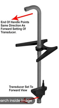 Garmin livescope transducer mount