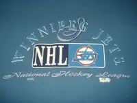 JETS Original Logo Collectible (NHL Commissioned)—Made In CANADA