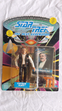 Star Trek TNG Action Figures Captain Scott (1993)