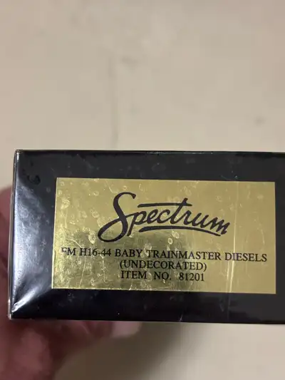 Fairbanks Morse Undecorated Sealed package Heavy locomotive #2 and 3 pictures for reference the one...