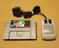 Mario Paint & Mouse - SNES