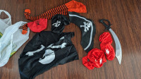 Parts for Pirate Halloween Costume