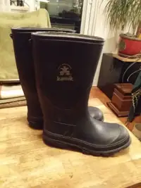 Kamik Kid's Boy's Rain Rubber Boots - Size 3