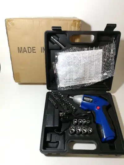 MAGNA TOOLS, 44 PIECE, 4.8V CORDLESS ELECTRIC DRILL/DRIVER., View more