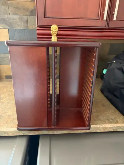 CD storage cabinet for sale. From Bombay and Company. Excellent condition. Asking $25. Call or messa...