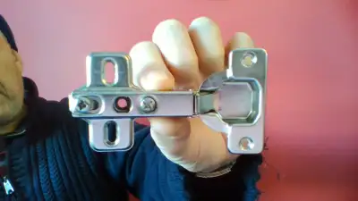 4 stainless European Style CABINET HINGES made in Austria, View more