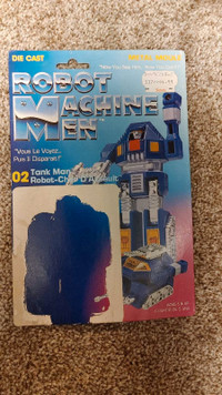 Rare Robot Machine Men Tank-Man card back