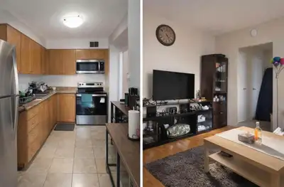 Fully furnished house it’s 2 bed and 1 bath Appartment there is two boys sharing another room and th...