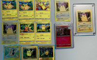 Lot of Pokémon pikachu cards 